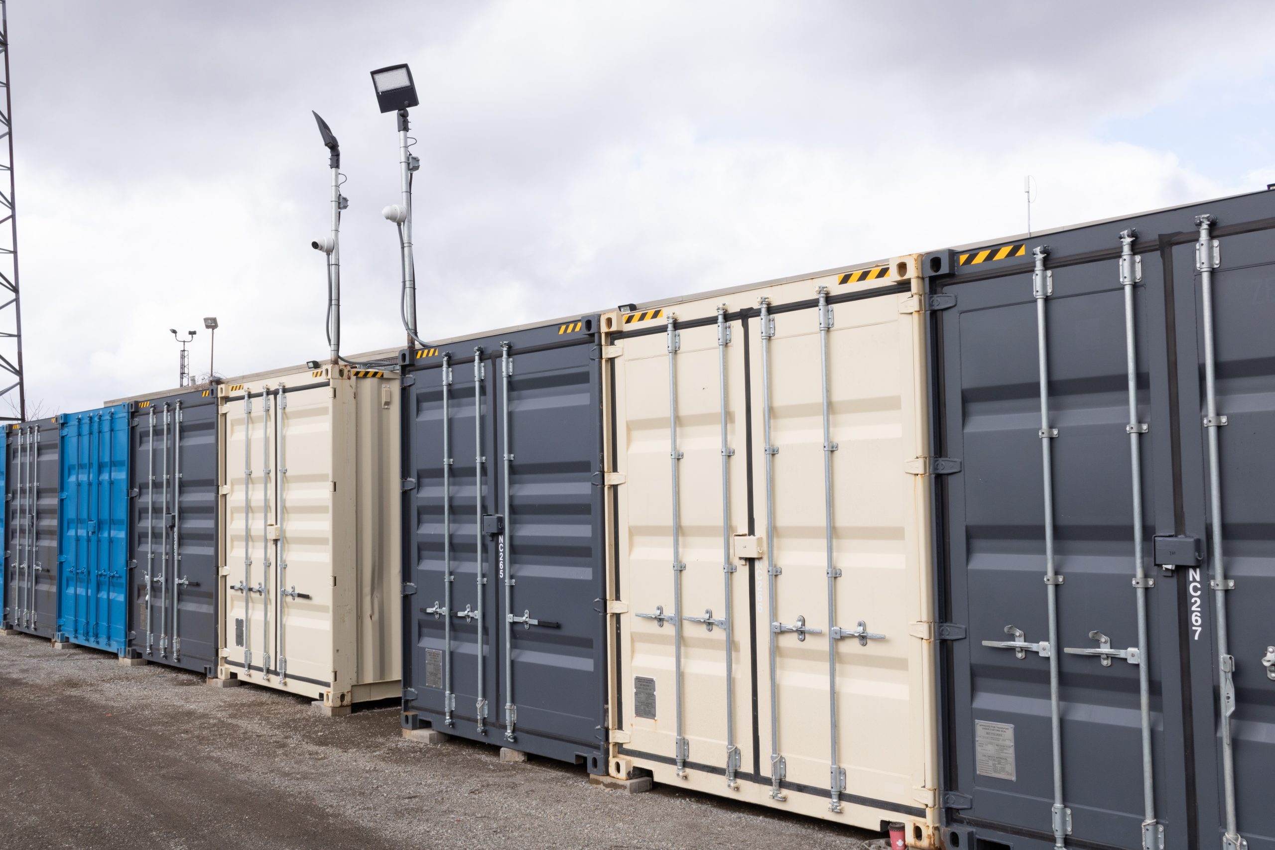 shipping containers for storage