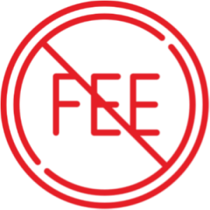 no fee RED