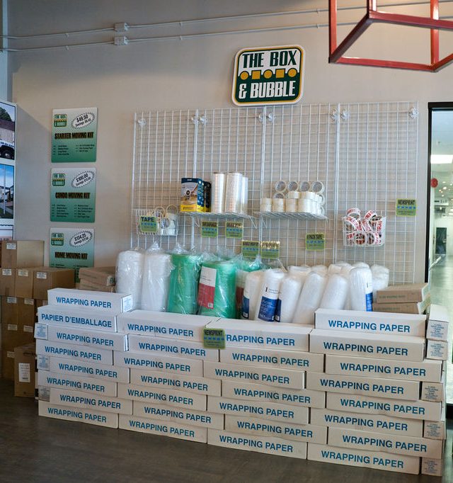 packing supplies available for sale at city storage group